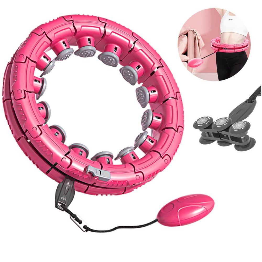 Weighted Hula Hoop for Exercise Adults Kids 24 Sections Detachable Fitness Sma